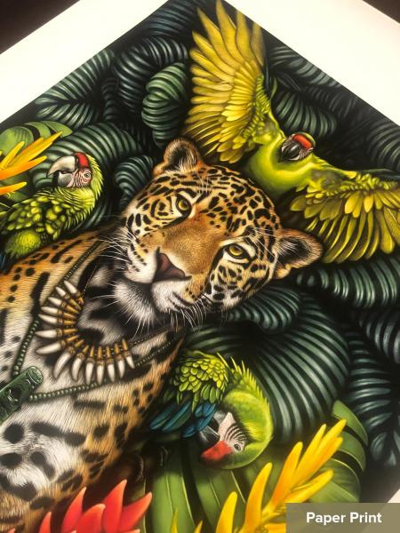 Legend of the Jaguar Shaman Paper Print picture