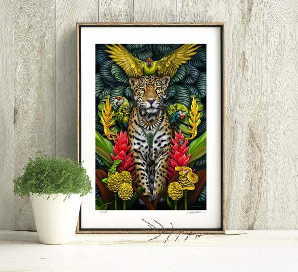 Legend of the Jaguar Shaman Paper Print