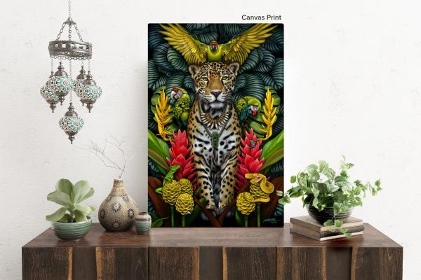 Legend of the Jaguar Shaman Canvas Print picture