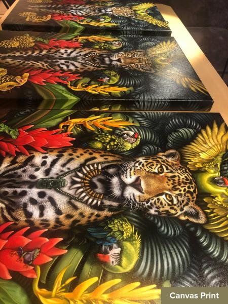 Legend of the Jaguar Shaman Canvas Print picture