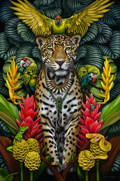 Legend of the Jaguar Shaman Paper Print picture