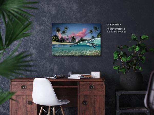 Beachscape Canvas Print