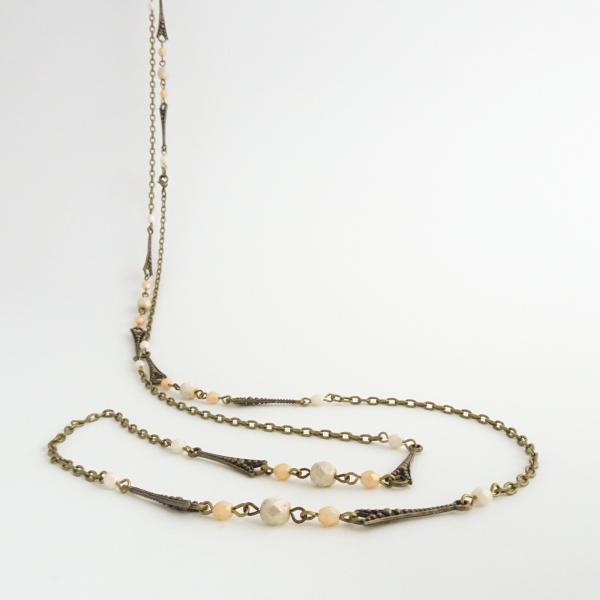 Art Deco Necklace | Downton Abbey Jewelry | Victorian Layering Necklace