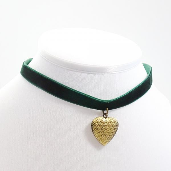 Heart Locket Choker | More Colors