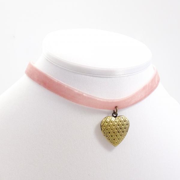 Heart Locket Choker | More Colors