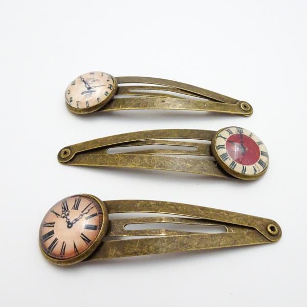 Clock Barrettes | Multiple Styles
