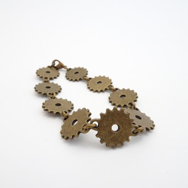 Steampunk Gears Bracelet | Steam Punk Cogs Bracelet