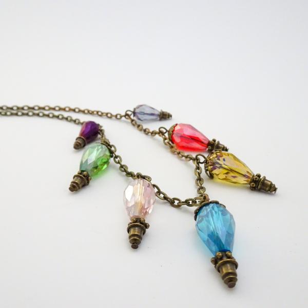 Hot Air Balloon Necklace | Steampunk Sky Travel Necklace