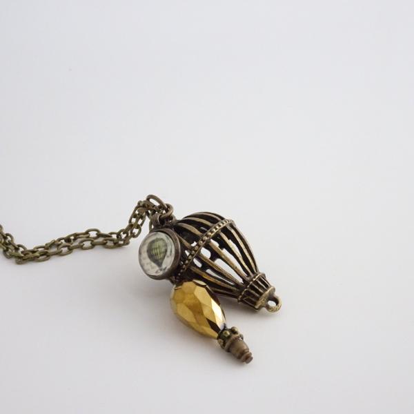 Hot Air Balloon Trio Necklace