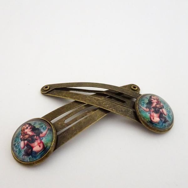 Mermaid Barrettes | Mermaid Hair Clips