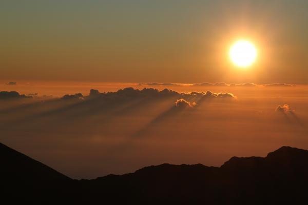 Sunrise at Mt. Haleakala