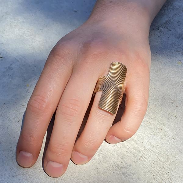 Adjustable Bronze Ring picture