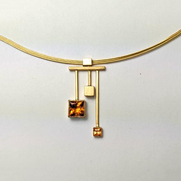Bauhaus Necklace in Autumn