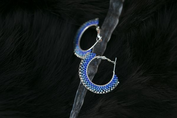 Half Moon Hoops - Sky Blue picture