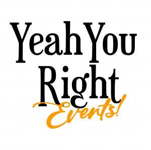 Yeah You Right Events logo