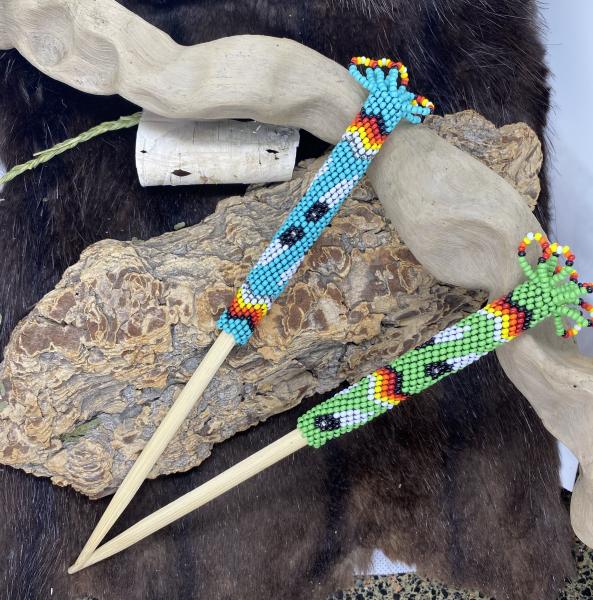 Beaded Hair sticks picture