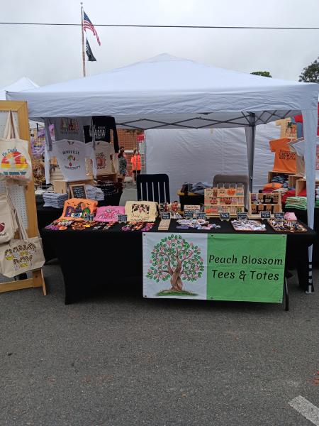 Peach Blossom Tees & Totes