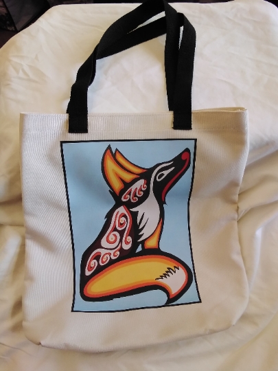 Reusable Totes With Custom Art picture
