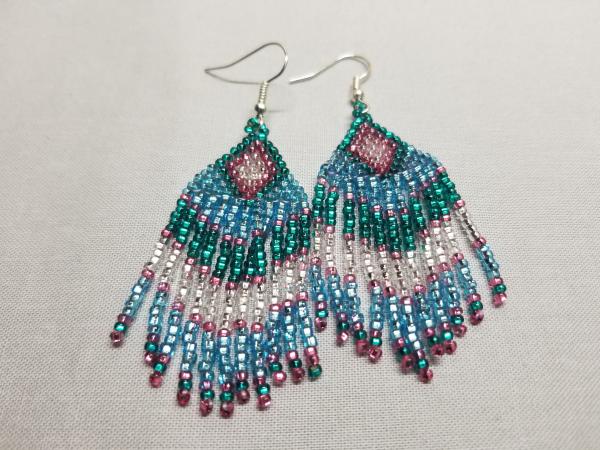 Frindge Beaded Earrings picture