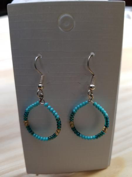 Hoop Beaded Earrings picture