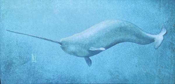 Narwhal print picture