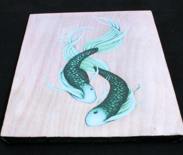 Koi Fish on Canvas picture