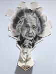 It's all relative (Albert Einstein) Three dimensional wall art