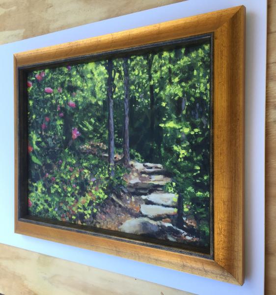 Path Through The Rhododendron (framed) picture