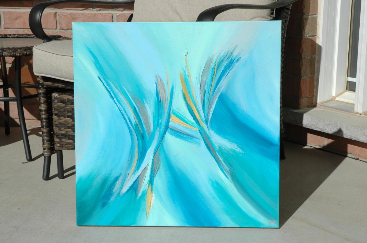 Rise Up - Abstract Painting picture