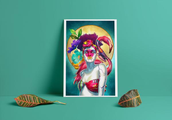 Ghost in the Shelltoe Giclée Print picture