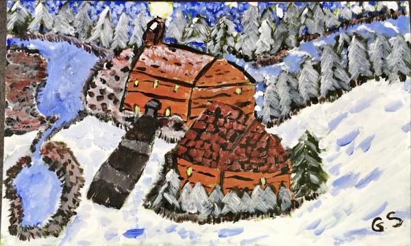 Snowy Cabins picture