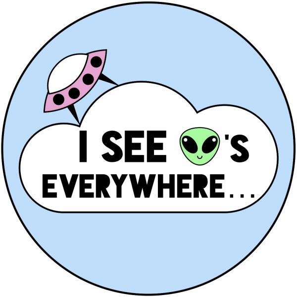 I see aliens everywhere