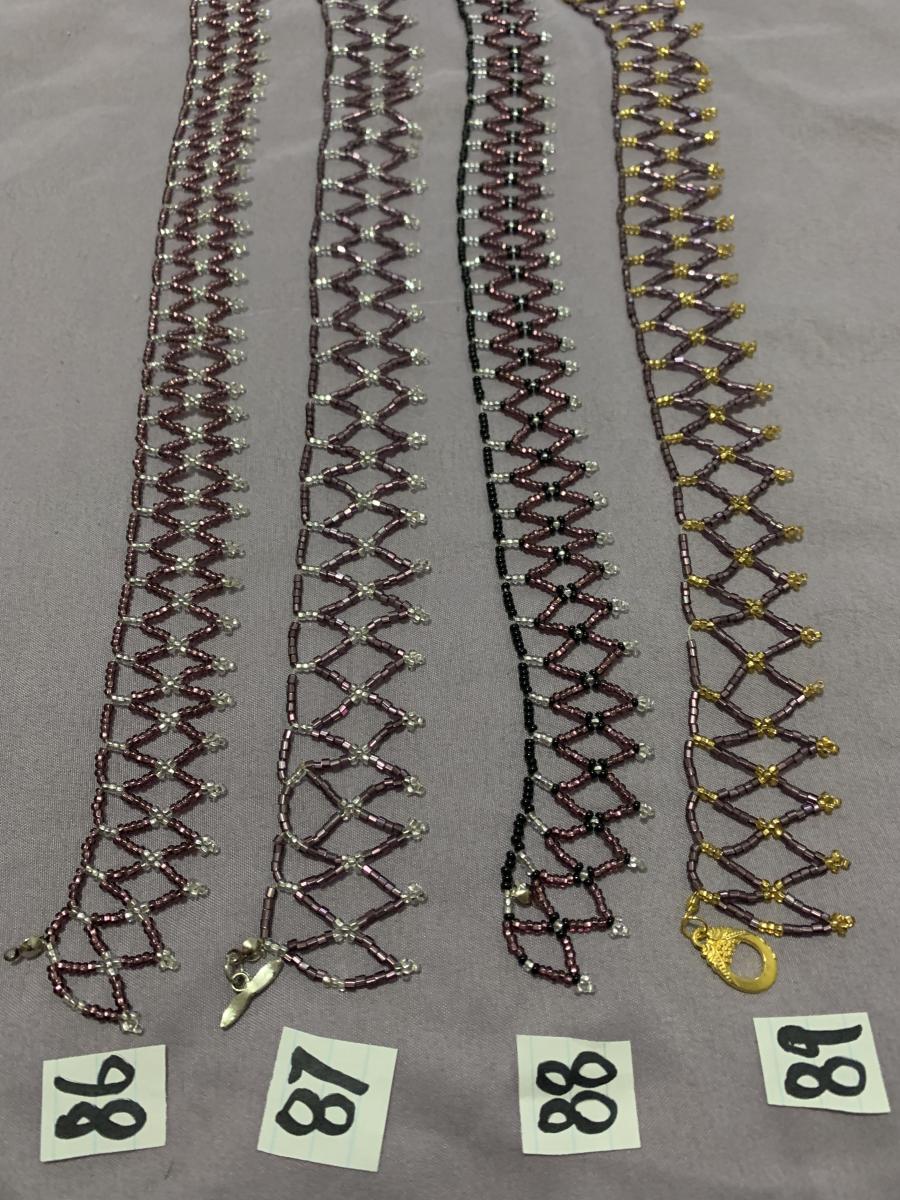 Bead Weaved Necklaces picture