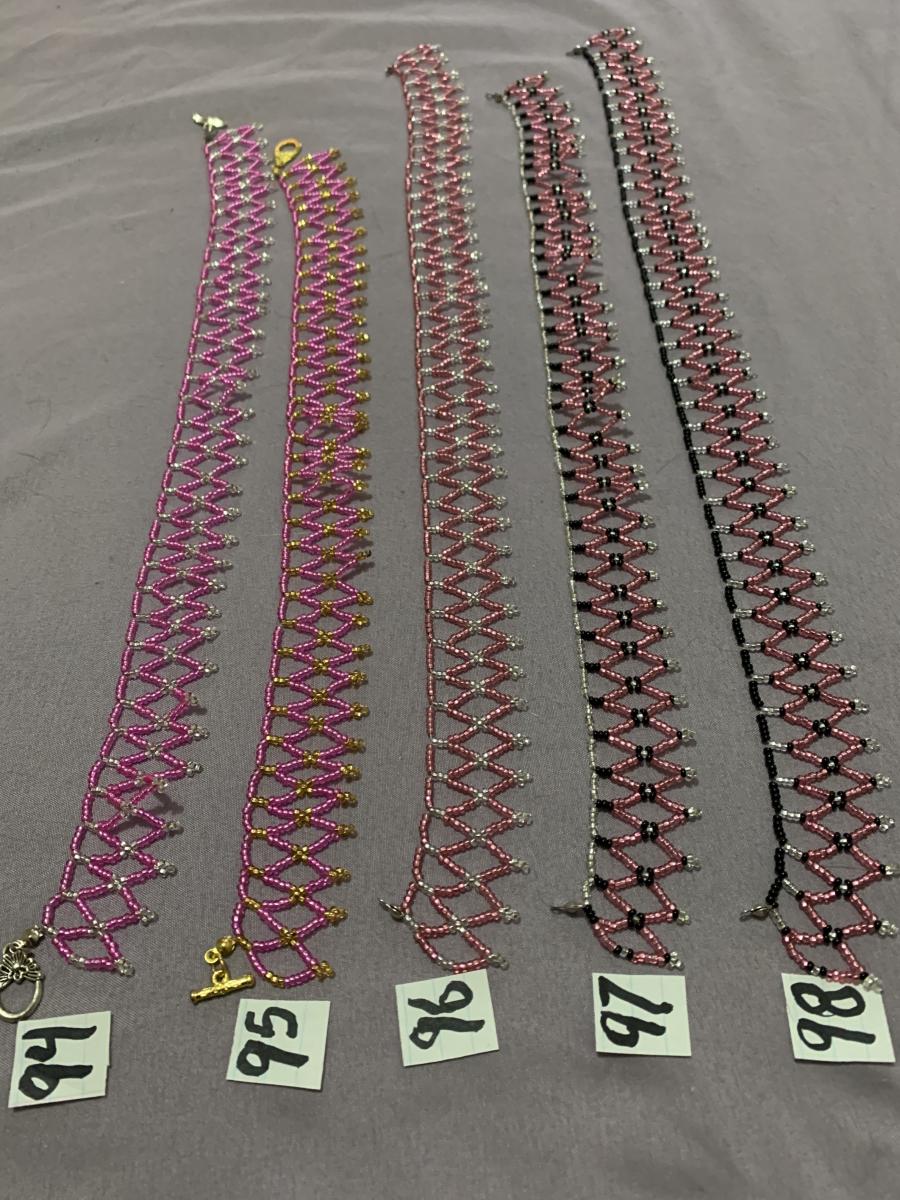 Bead Weaved Necklaces picture