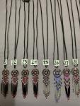 Beaded Dream Catcher Necklaces