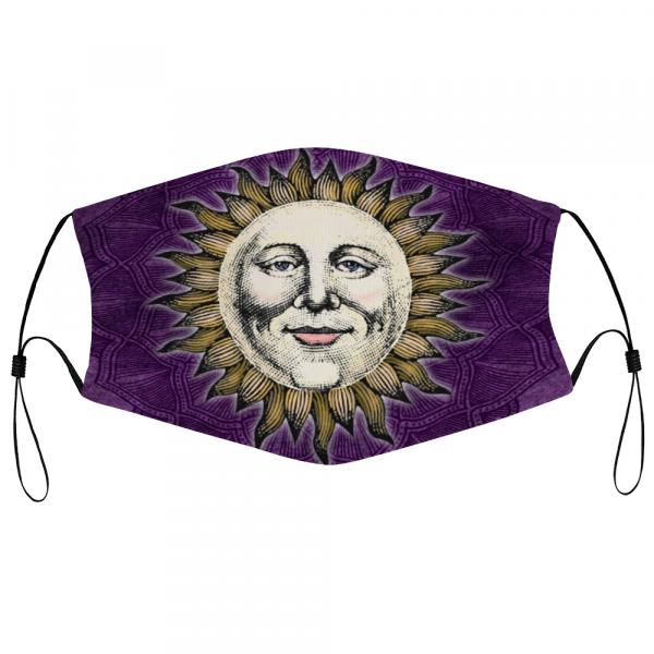 Renaissance Sun Face Mask