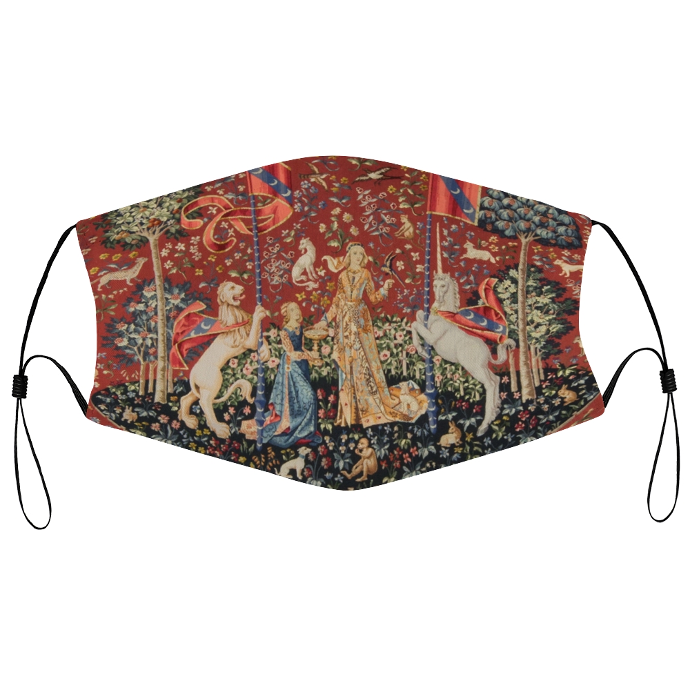 Lady & Unicorn Face Mask picture