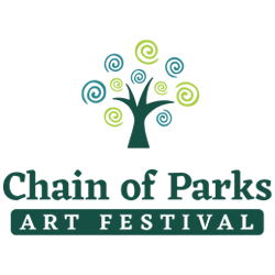 Chain of Parks Art Festival logo