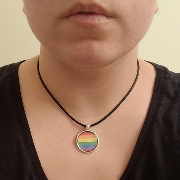 Pride Flag Necklace picture