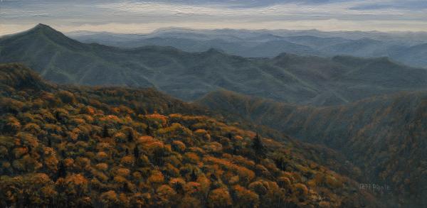 Autumn Color, Blue Ridge Field Study, October 31