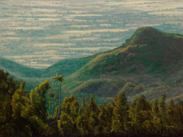 A View from the Mountains in Morning Light, Topes de Collantes, Cuba