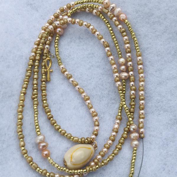 Jeweled Waistbeads “Cashmere Sands” picture