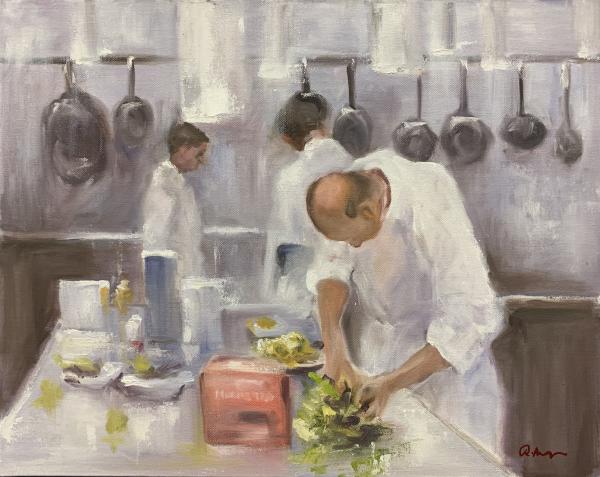 "At Work in the Kitchen"