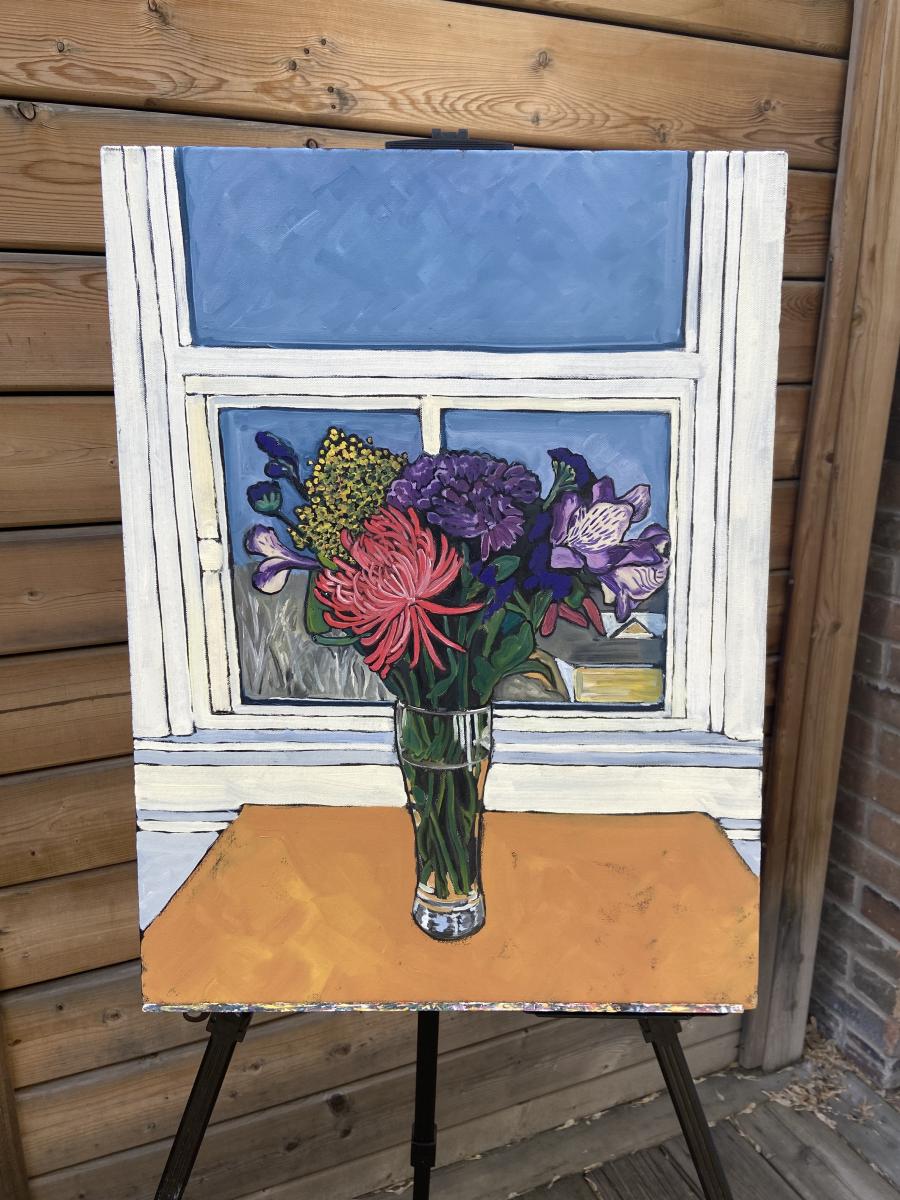 Flowers at Dusk picture