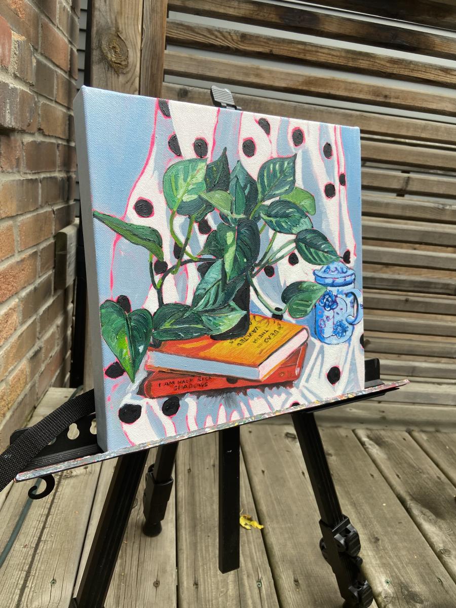 Pothos and Polkadots picture