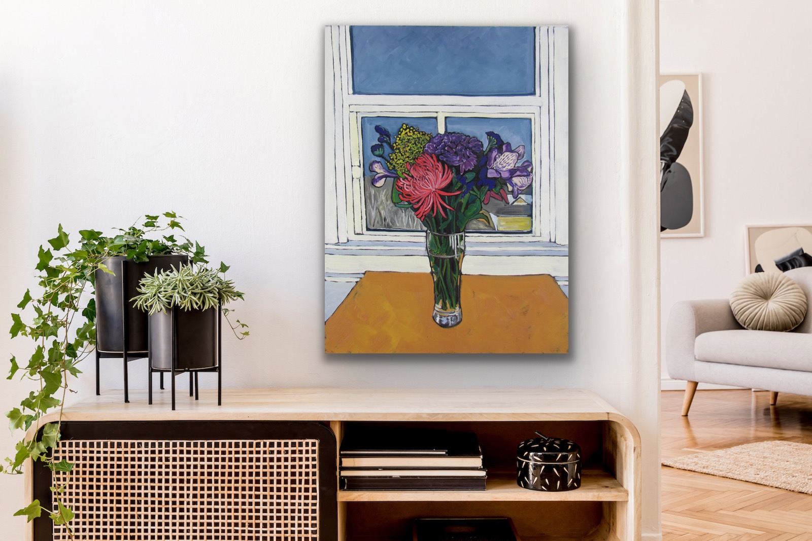 Flowers at Dusk picture