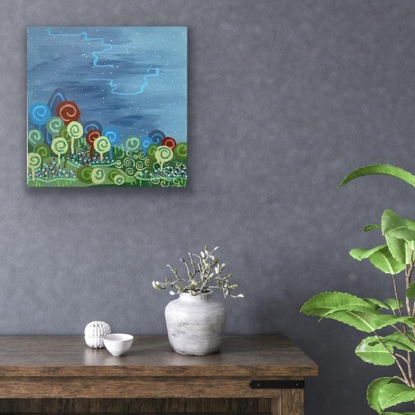 Night Garden - 12"x12" picture