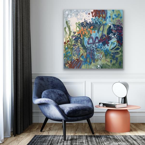 Still Waters Run Deep - 40"x40" picture