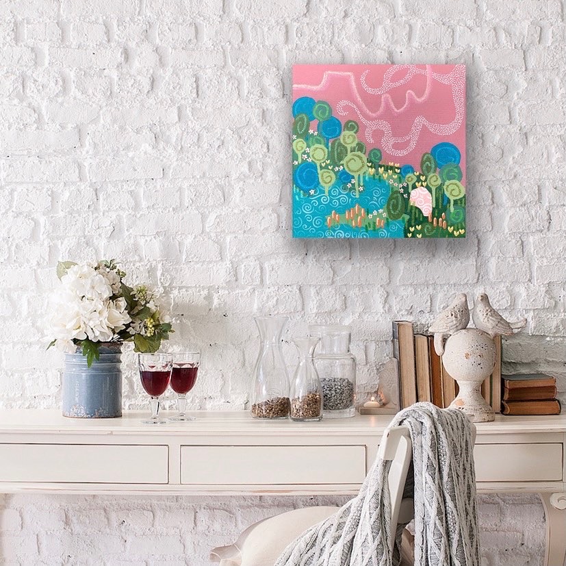 Under Pink Skies - 12"x12" picture