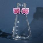 Hand-Painted Intestine Earrings